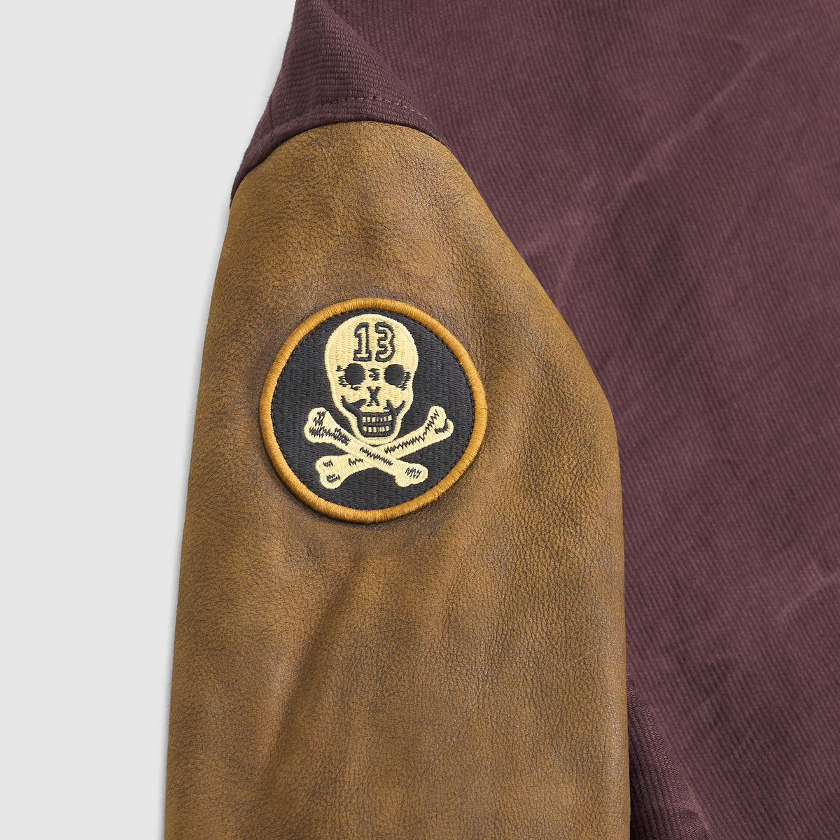 Double RL Motorcycle Hilltop Climbers Varsity Jacket
