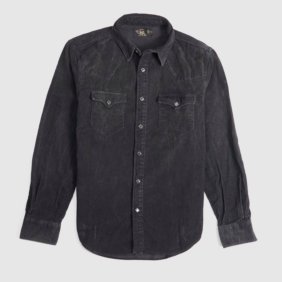 Double RL Corduroy Western Overshirt