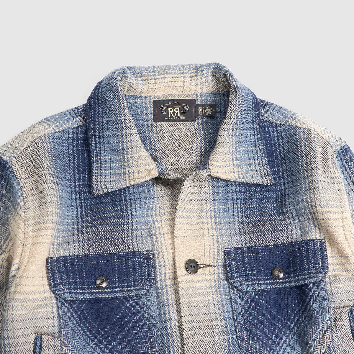 Double RL Corduroy Western Overshirt