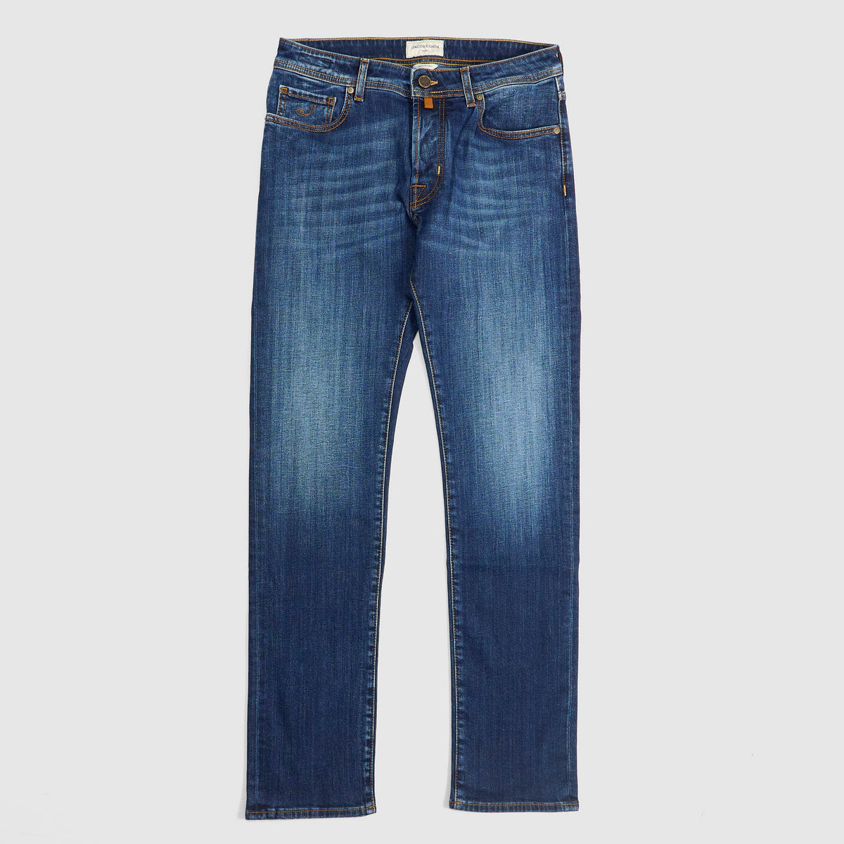 Jacob Cohen Slim Fit Five Pocket Denim Jeans
