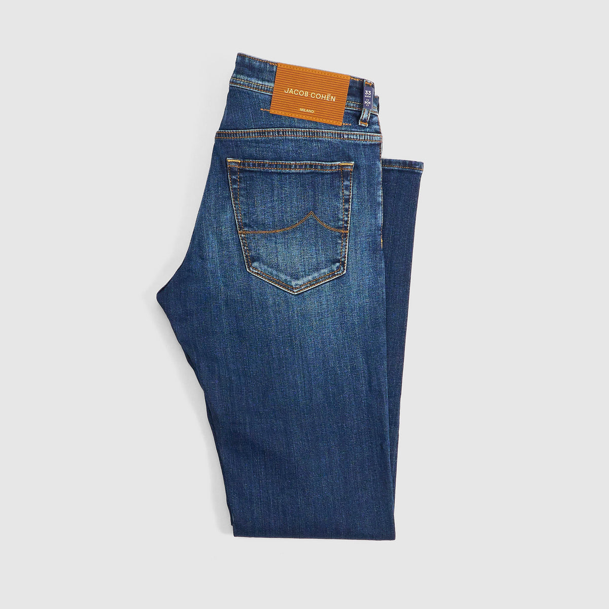 Jacob Cohen Slim Fit Five Pocket Denim Jeans
