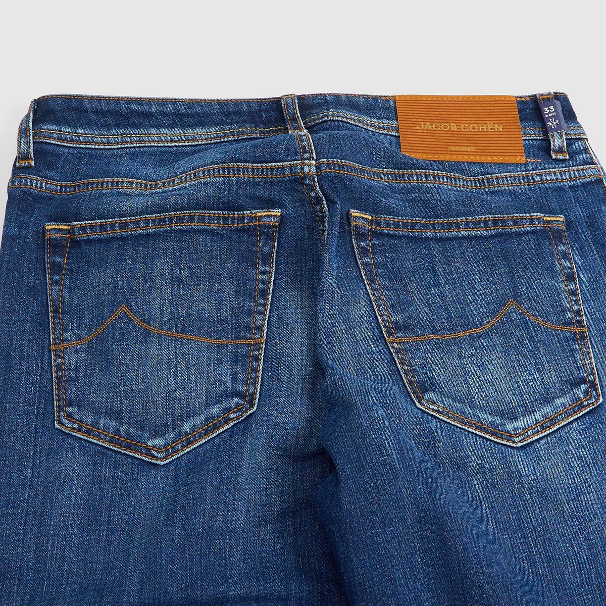 Jacob Cohen Slim Fit Five Pocket Denim Jeans