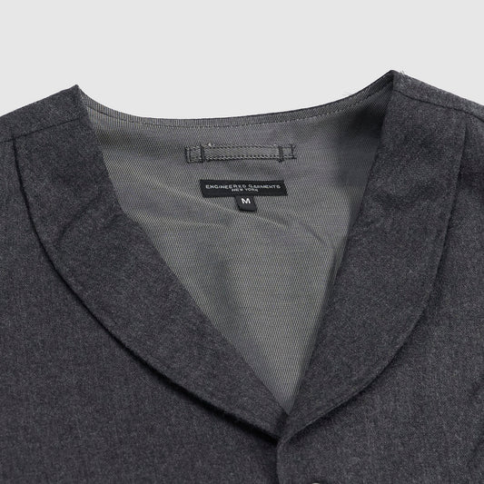 Engineered Garments Shawl Collar Worsted Wool Cinch Vest