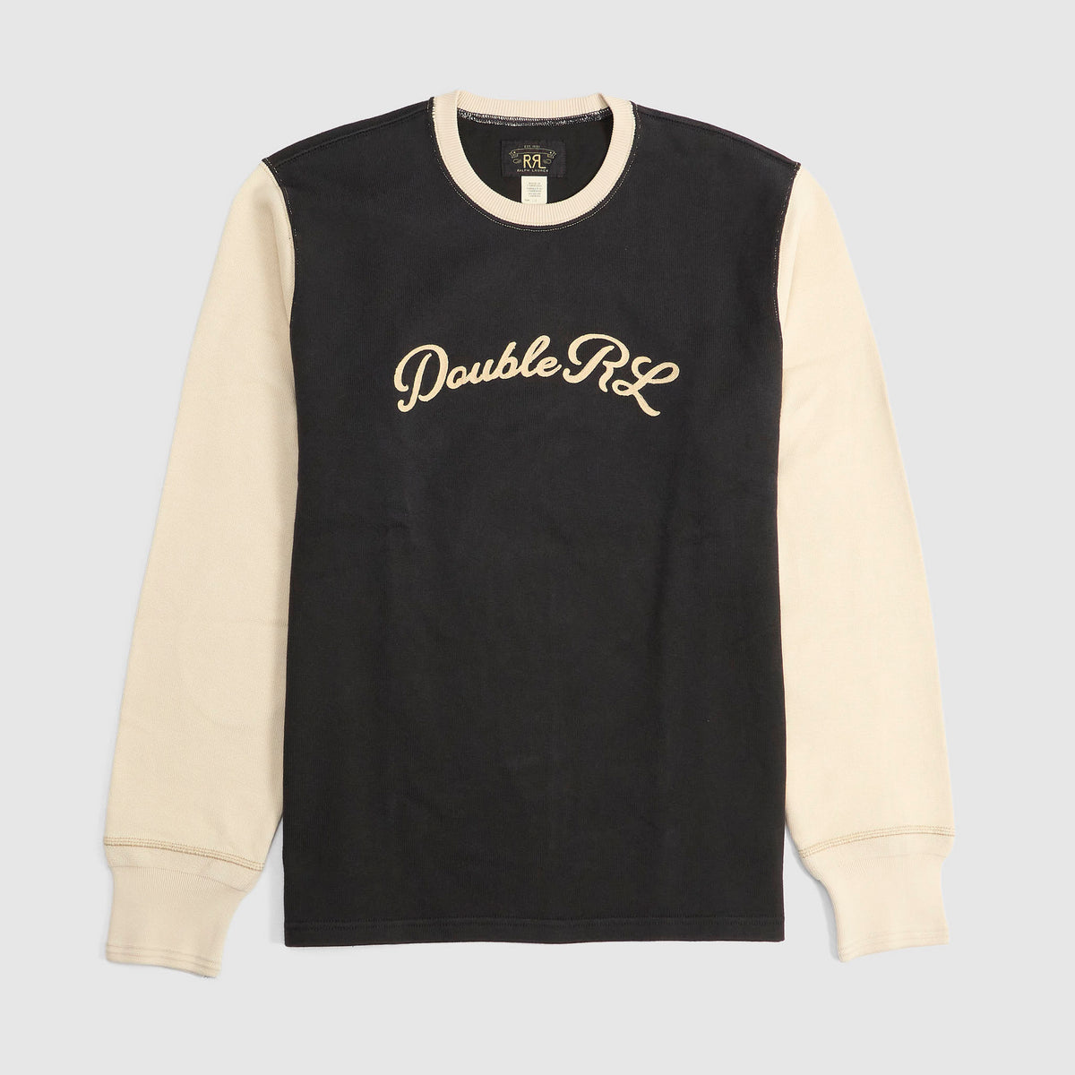 Double RL Two Tone Chest Stitch Sweatshirt