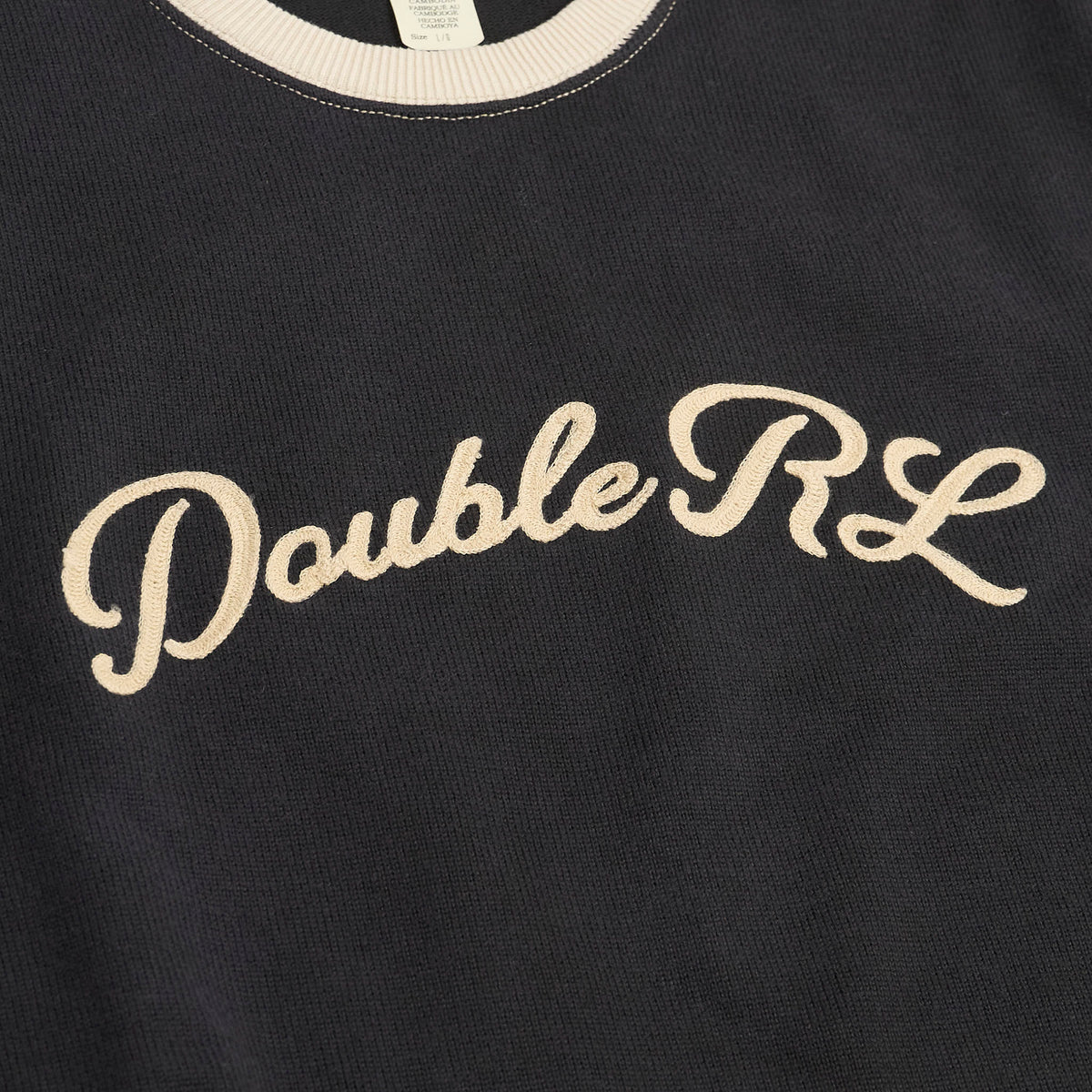 Double RL Two Tone Chest Stitch Sweatshirt