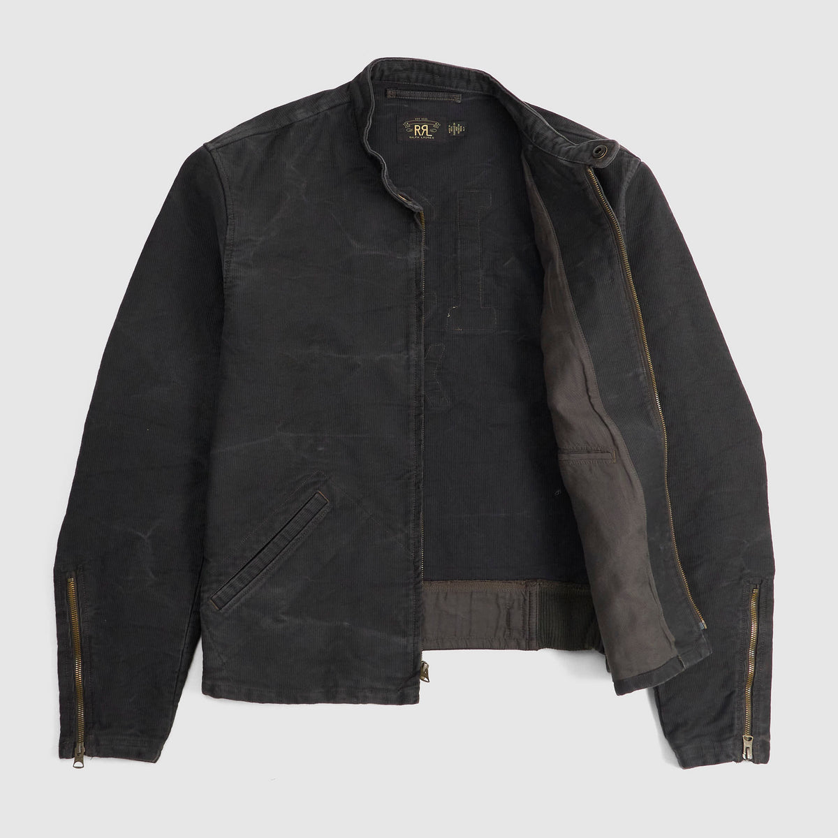 Double RL Bedford Cafe Racer Moto Jacket