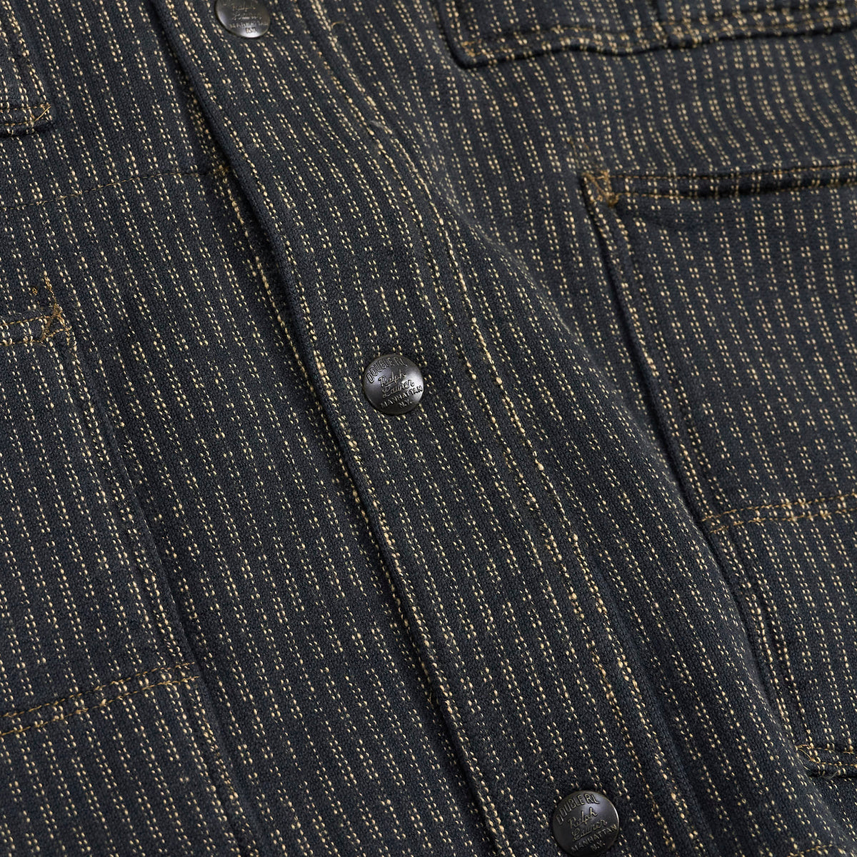 Double RL Brown's Beach Cotton Fleece Work Jacket