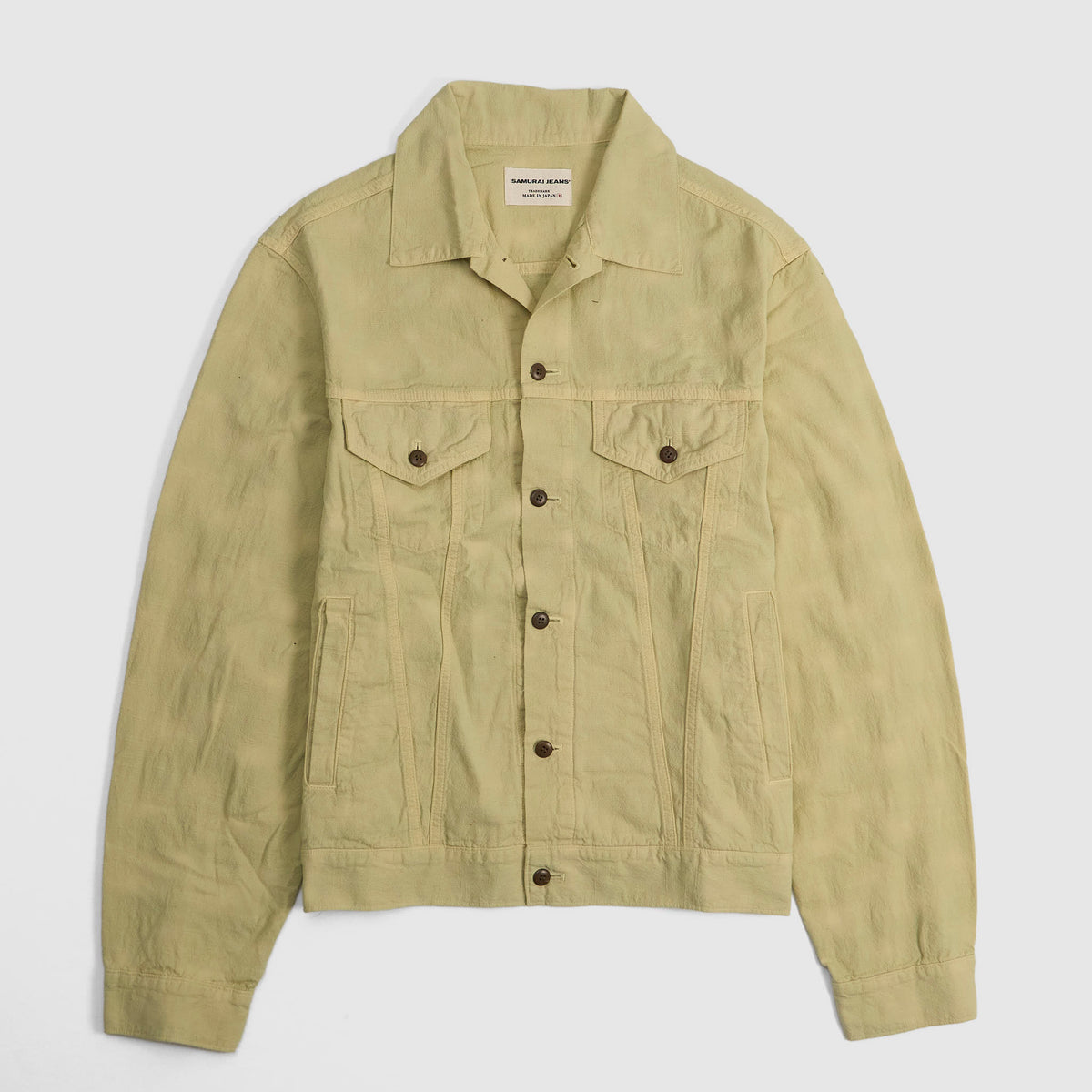 Samurai Tropical Matcha Banshu Trucker Jacket