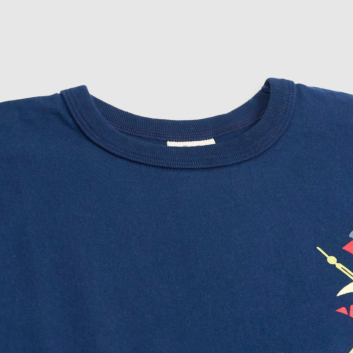 Samurai Jeans "Taisho Romantic Geisha" Loopwheled Crewneck T-Shirt