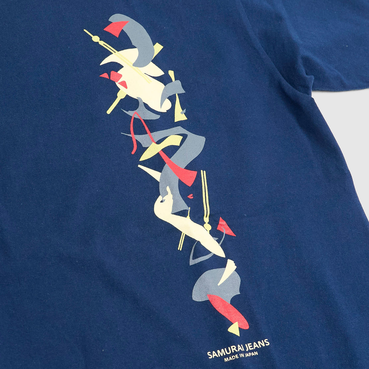 Samurai Jeans "Taisho Romantic Geisha" Loopwheled Crewneck T-Shirt