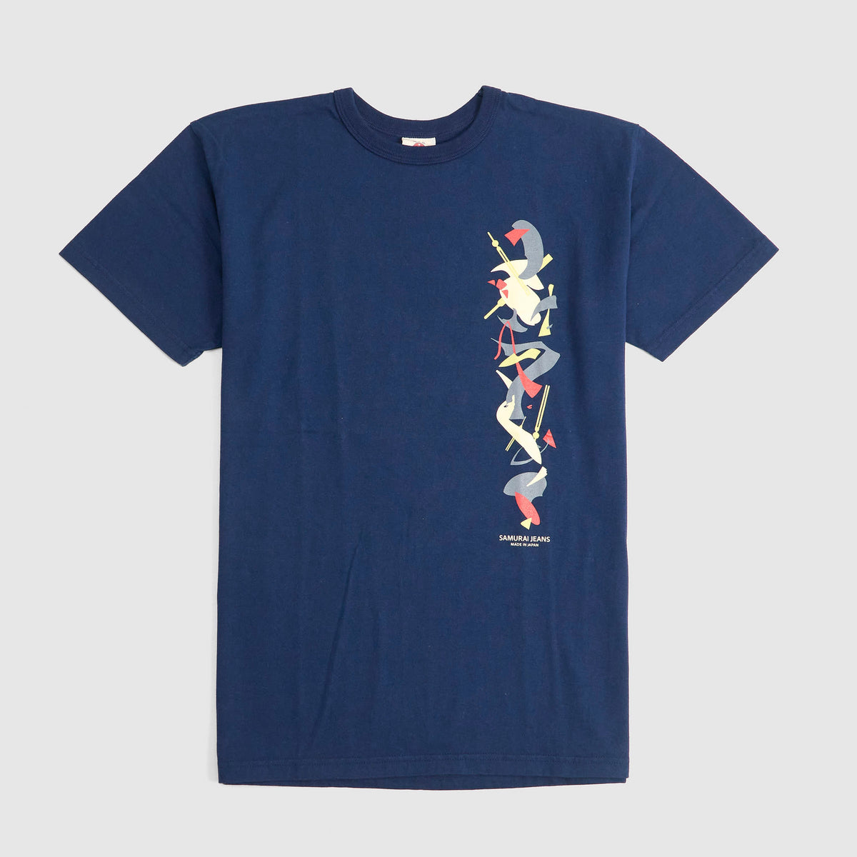 Samurai Jeans "Taisho Romantic Geisha" Loopwheled Crewneck T-Shirt