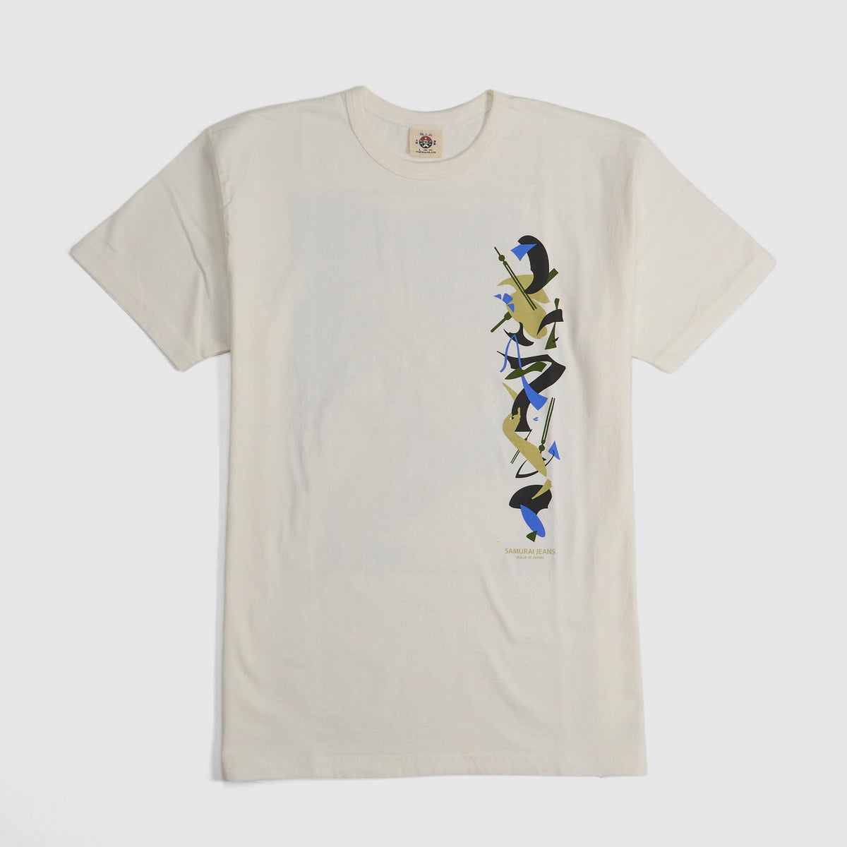 Samurai Jeans "Taisho Romantic Geisha" Loopwheled Crewneck T-Shirt
