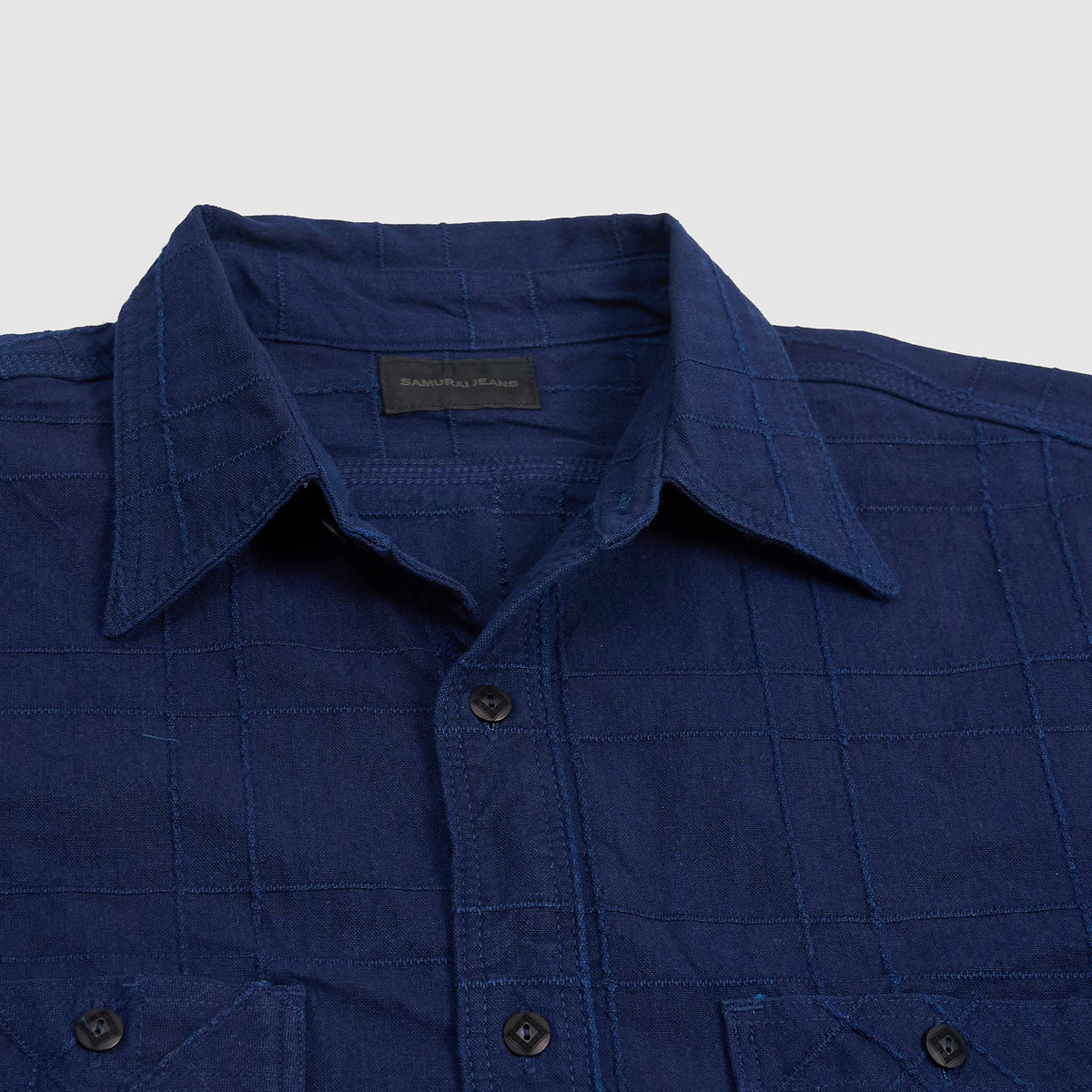 Samurai Jeans Sashiko Work Shirt