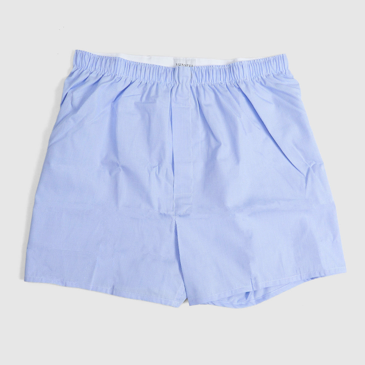 Sunspel Classic Micro Gingham Boxershort
