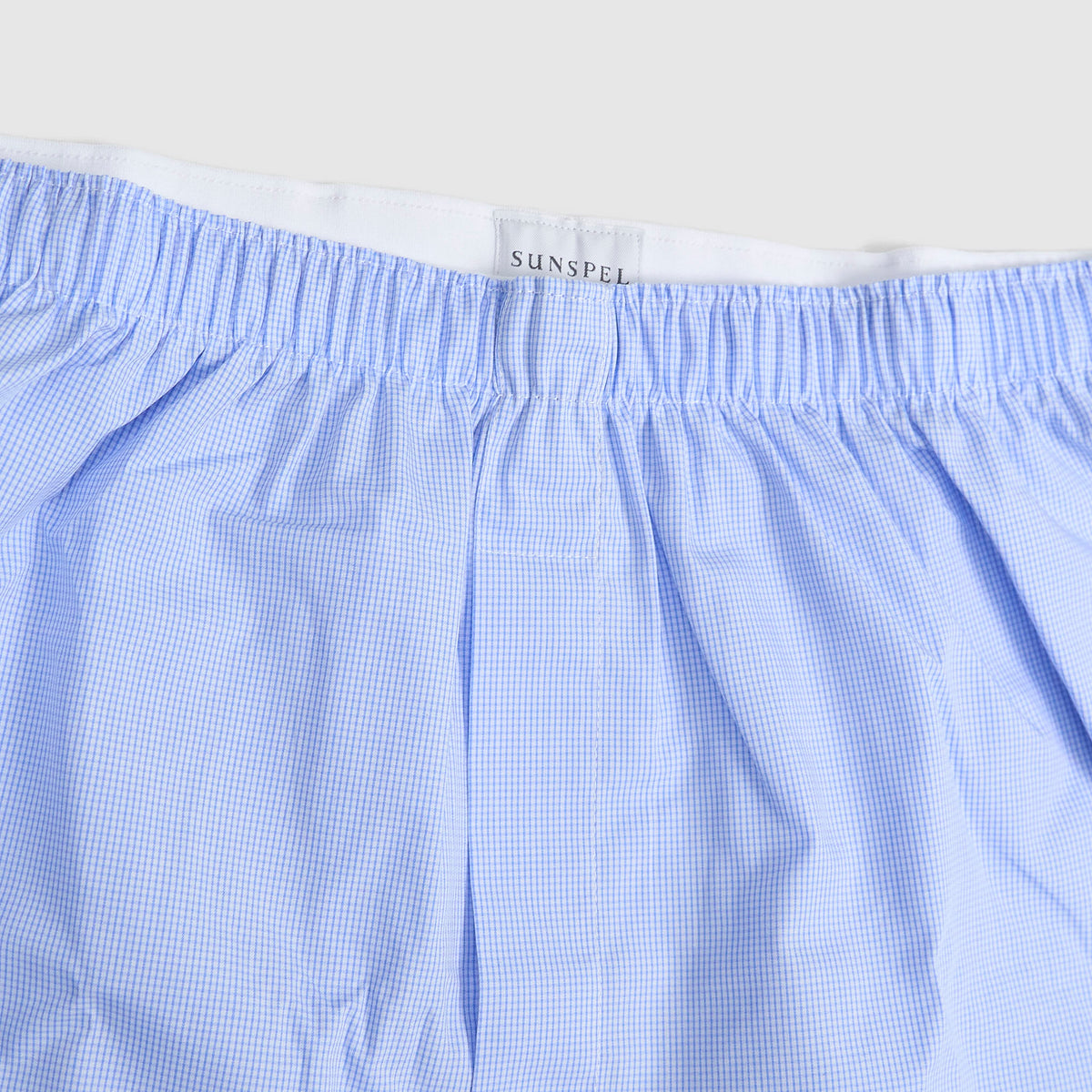 Sunspel Classic Micro Gingham Boxershort