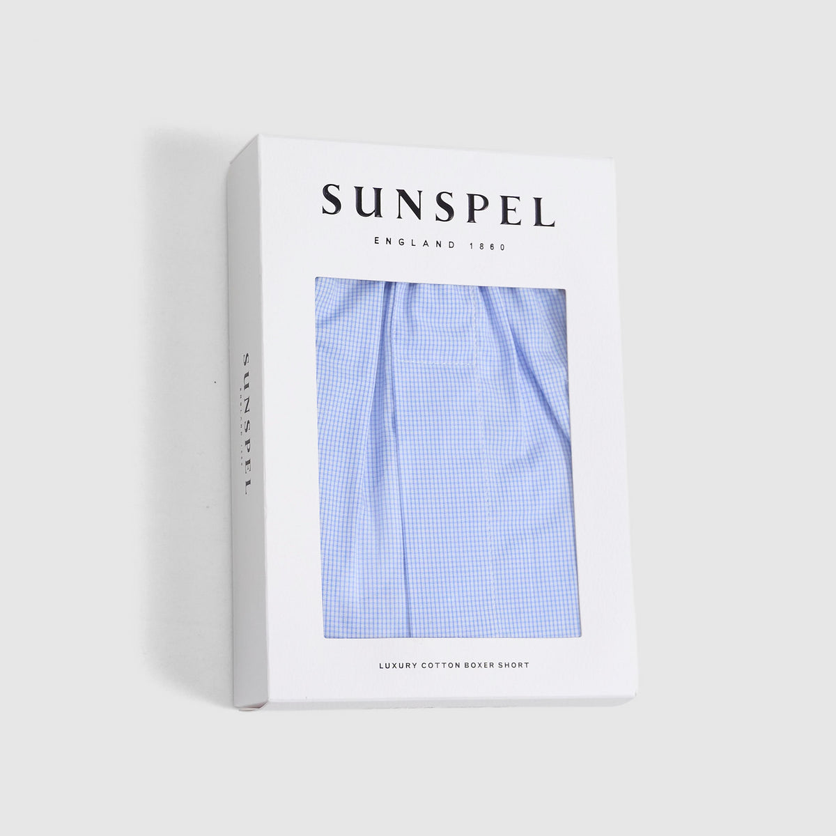 Sunspel Classic Micro Gingham Boxershort