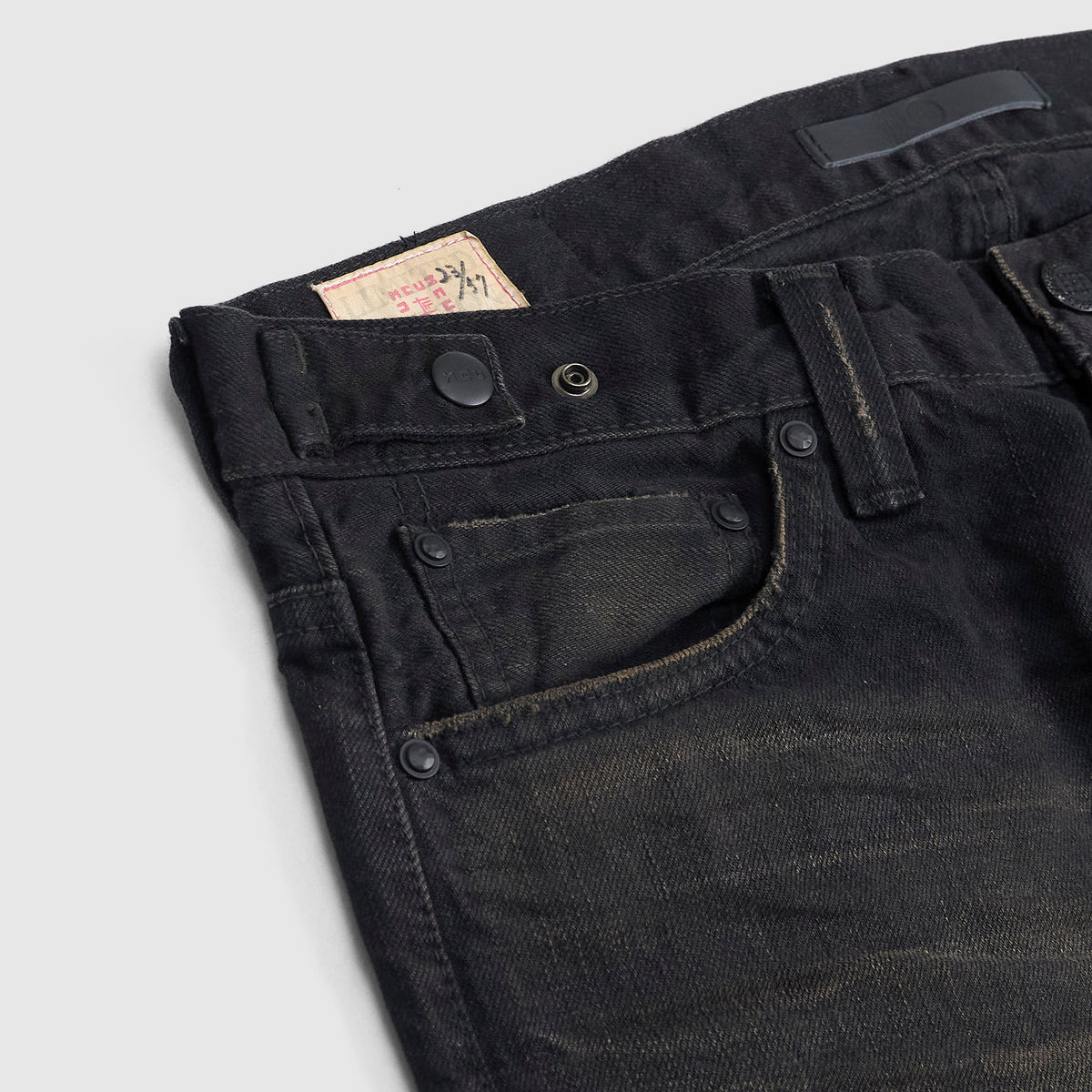 Master Craft Union 5-Pocket EDO Straight Sureto Worn Black