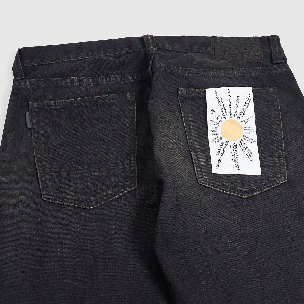 Master Craft Union 5-Pocket EDO Straight Sureto Worn Black
