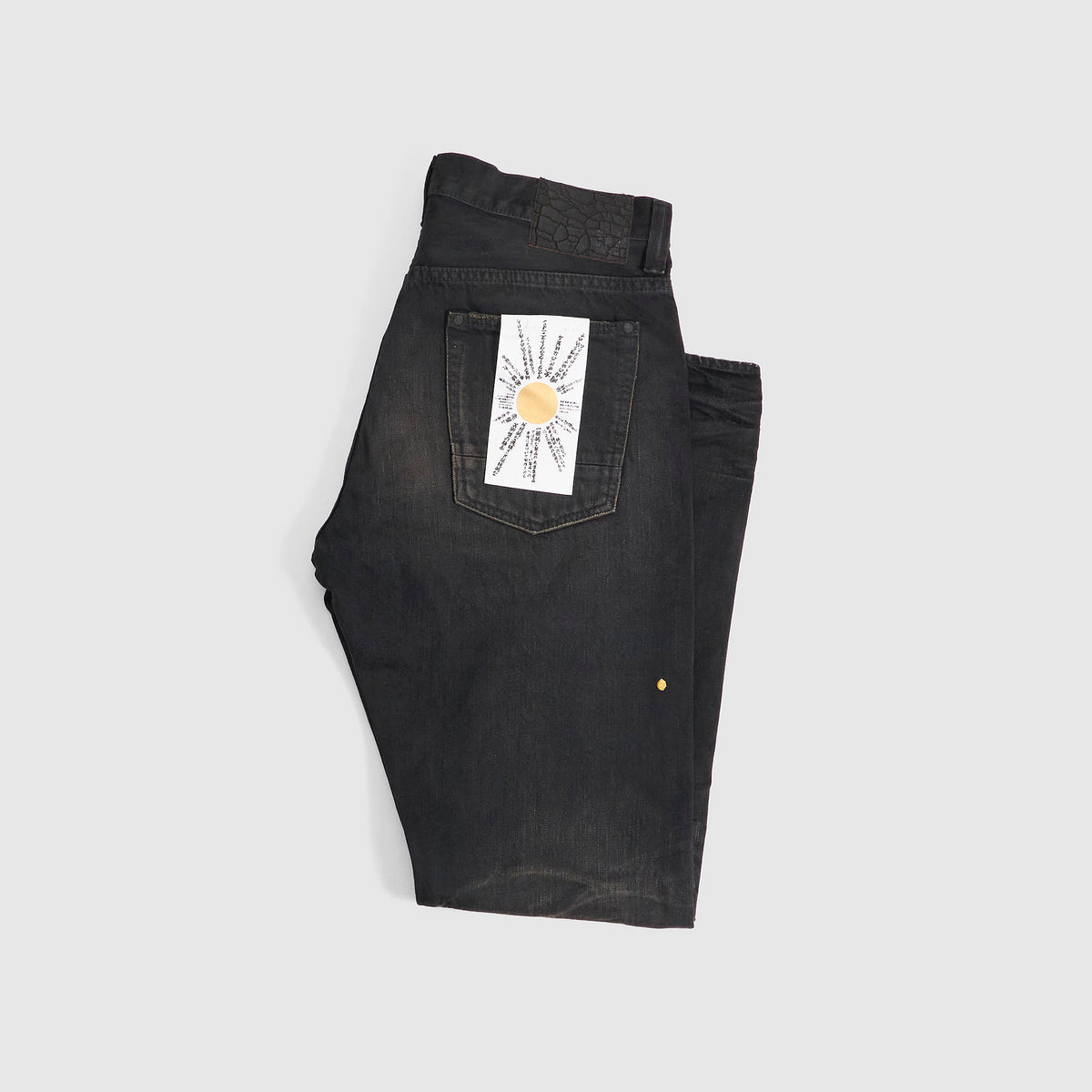 Master Craft Union 5-Pocket EDO Straight Sureto Worn Black
