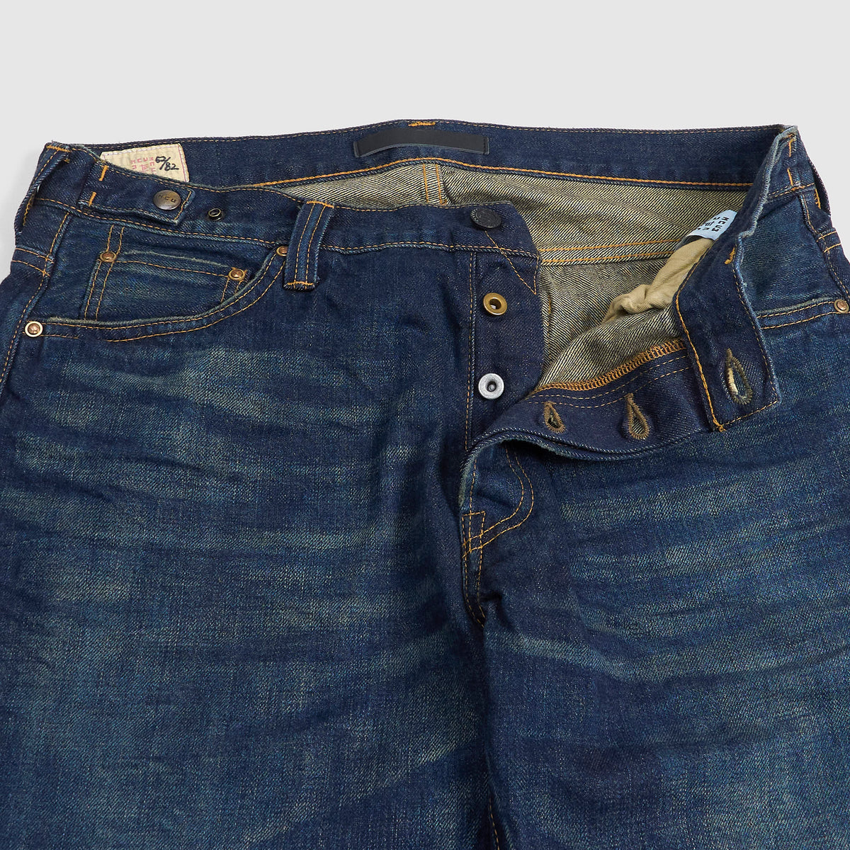 Master Craft Union 5-Pocket EDO Straight Yuro Dark Vintage