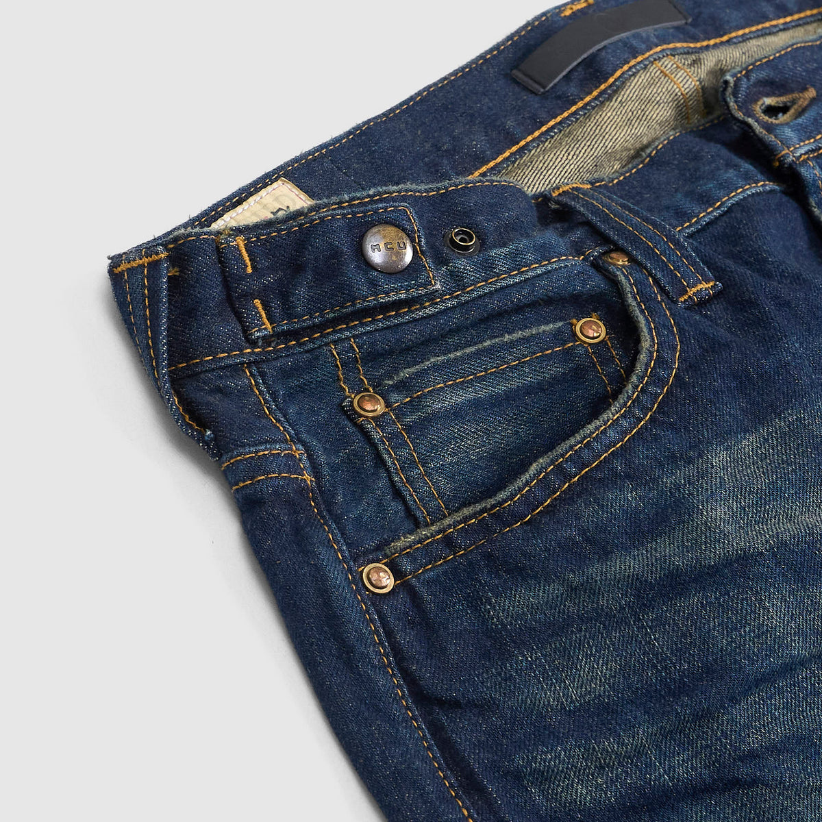 Master Craft Union 5-Pocket EDO Straight Yuro Dark Vintage