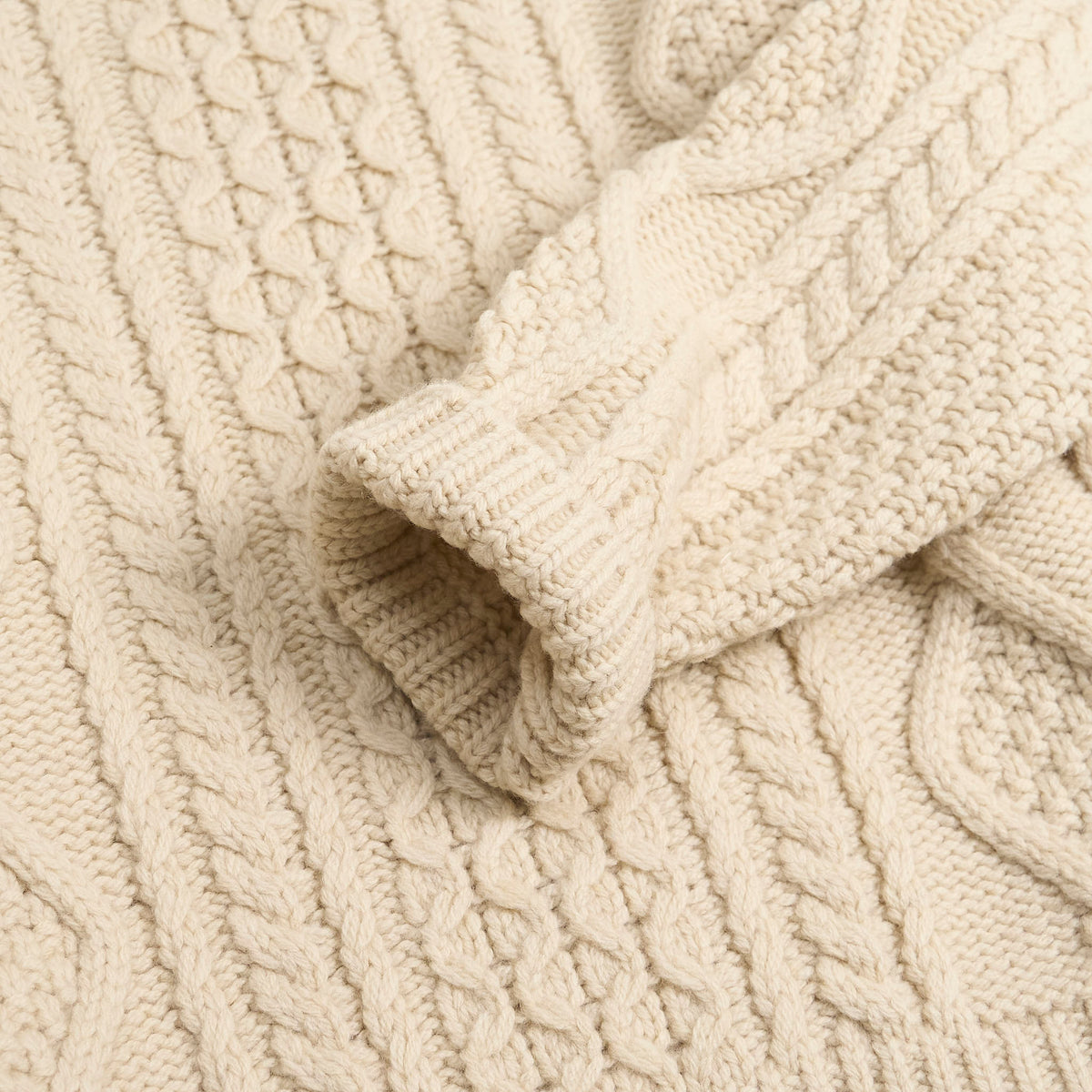 G.R.P. Crew Neck Wool Cashemere Blend Jumper