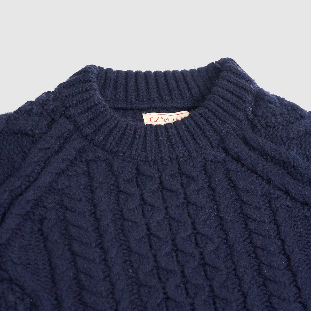 G.R.P. Crew Neck Wool Cashemere Blend Jumper