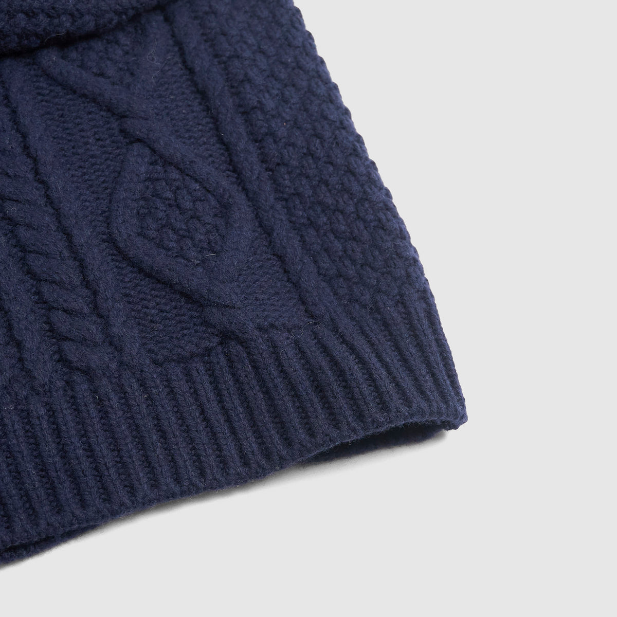 G.R.P. Crew Neck Wool Cashemere Blend Jumper