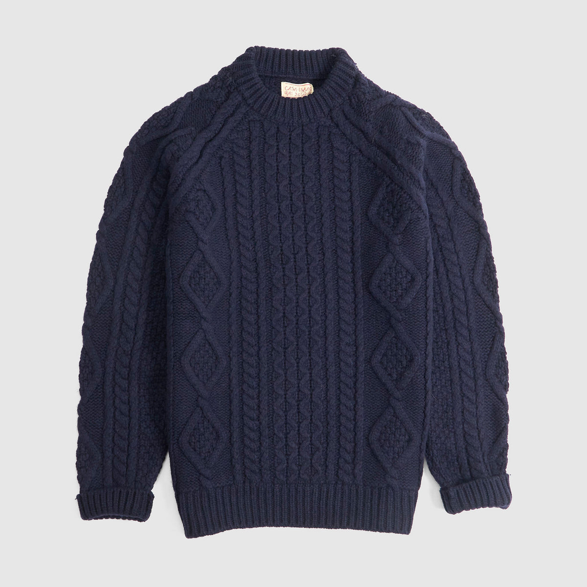 G.R.P. Crew Neck Wool Cashemere Blend Jumper