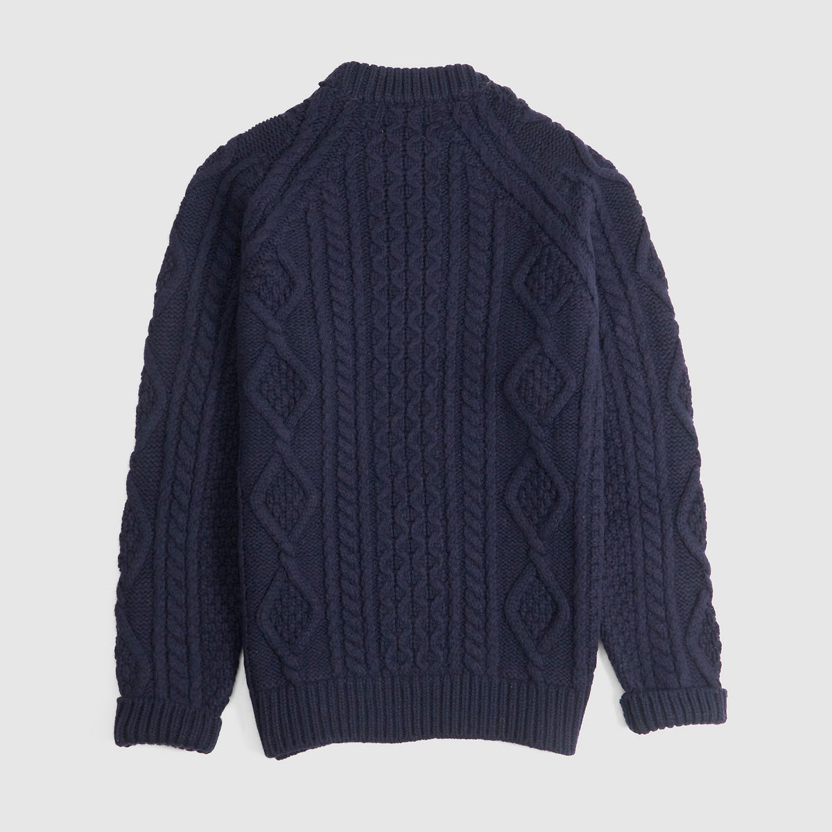G.R.P. Crew Neck Wool Cashemere Blend Jumper