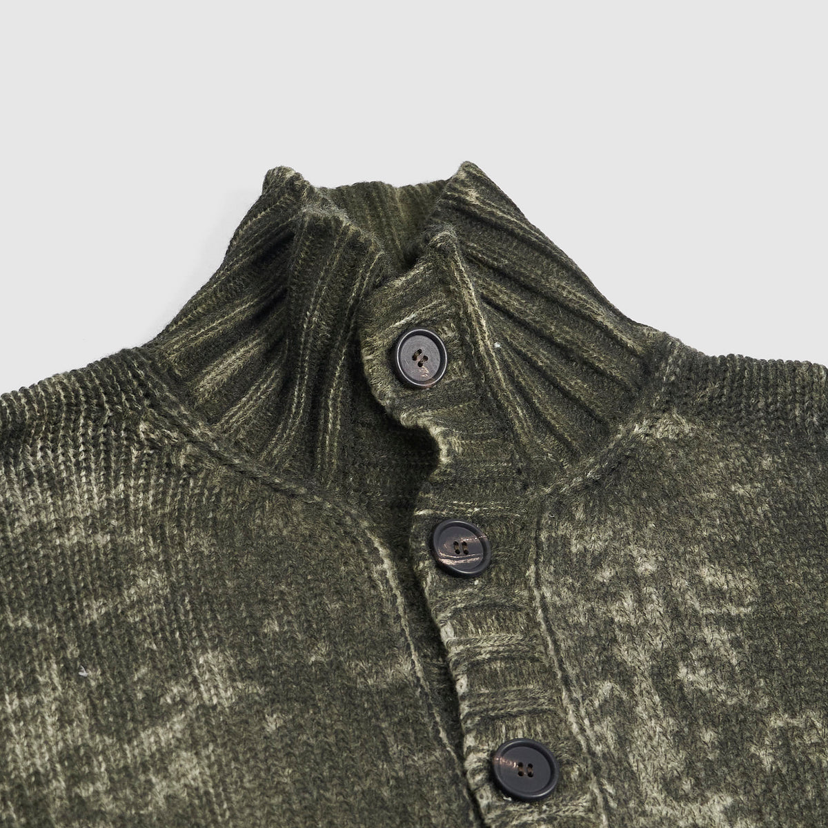 Avant Toi Washed Look Cashemere Cardigan