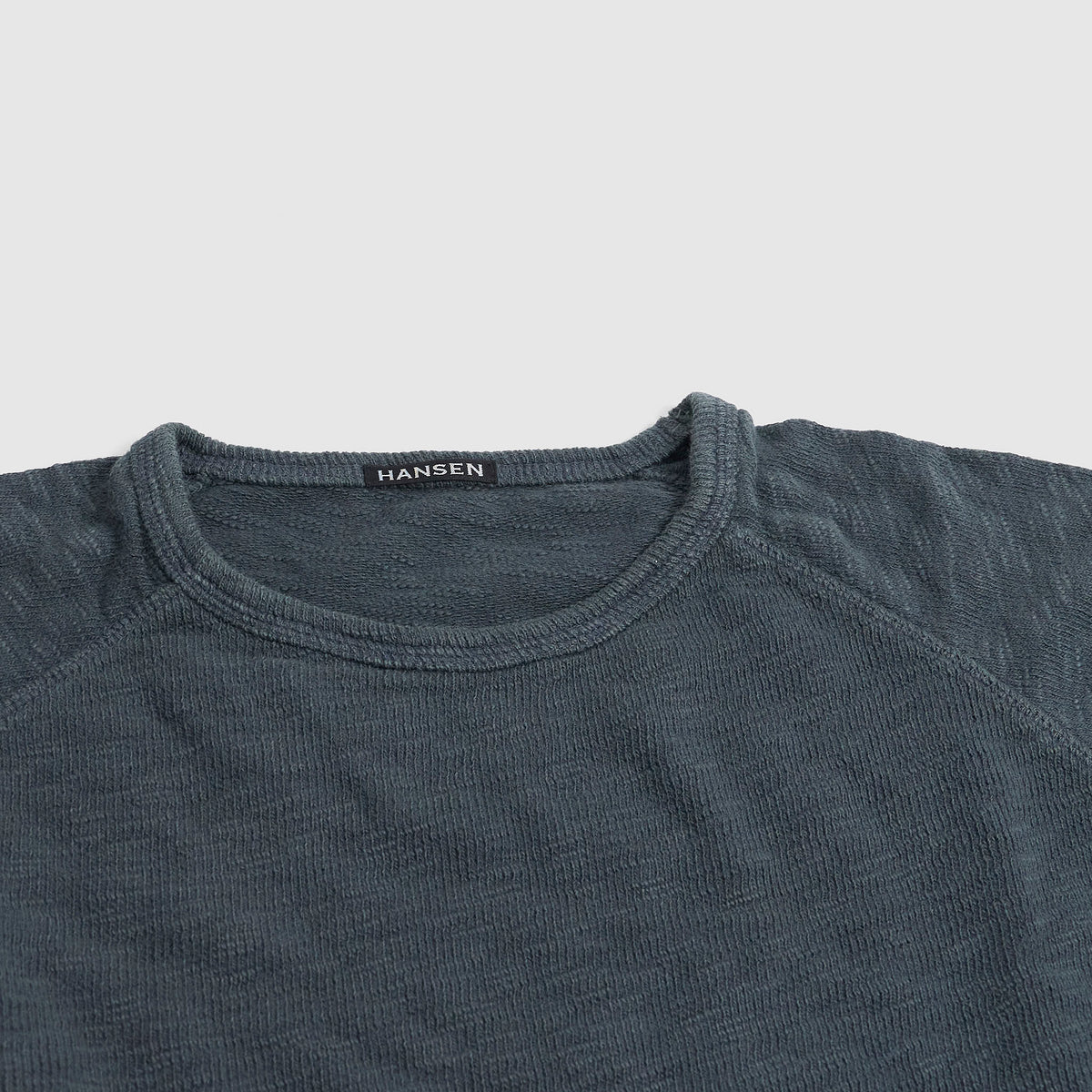 Hansen Long Sleeve Crew Neck Waffle Raglan T-Shirt