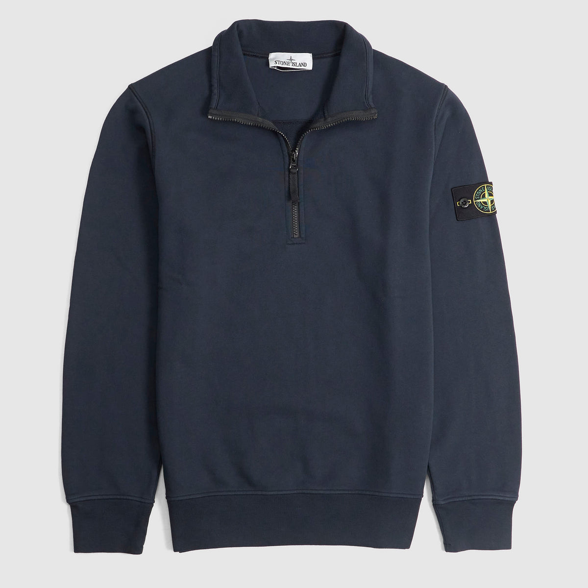 Stone Island Half Zip Jersey Polo
