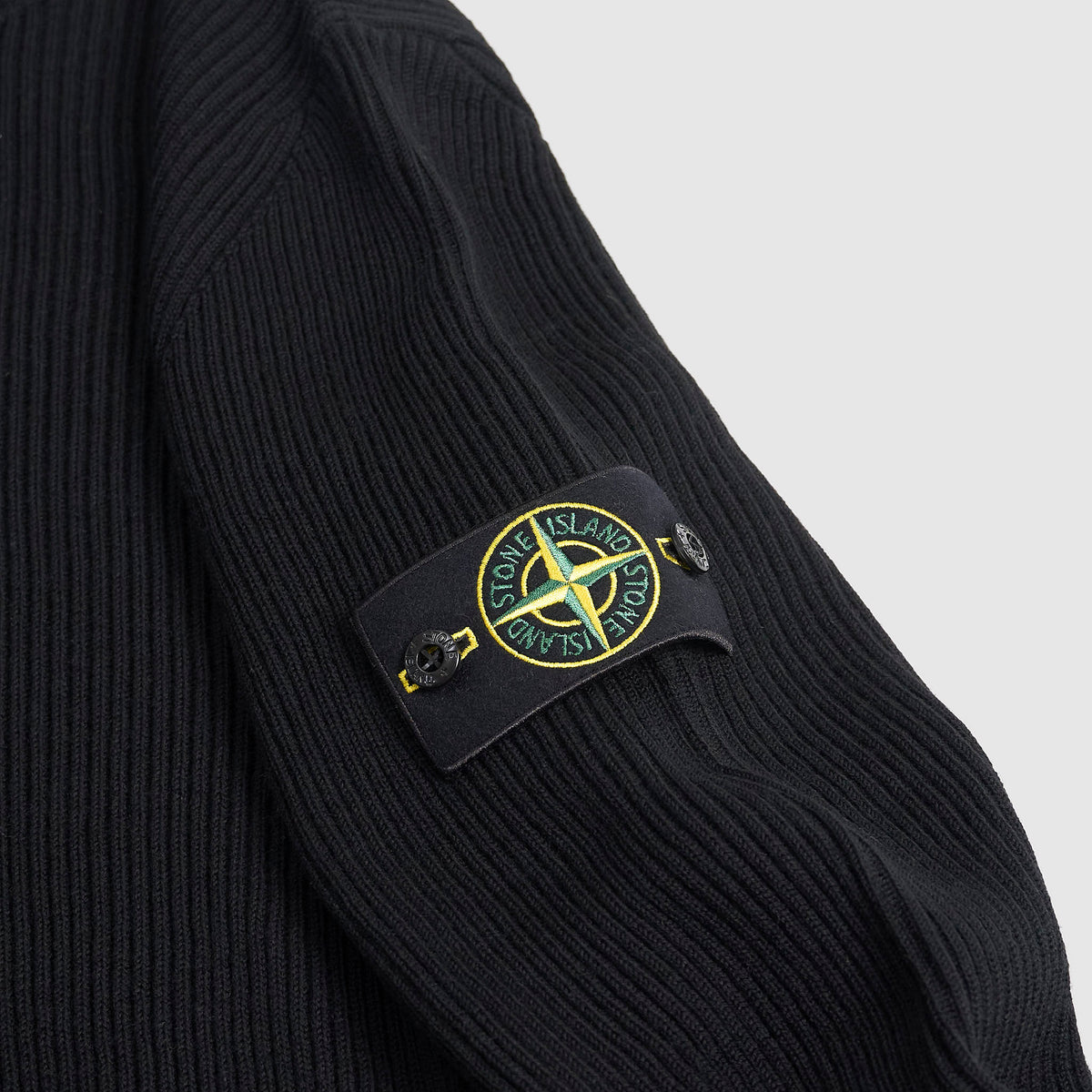 Stone Island Ripped Turtle Neck Sweater