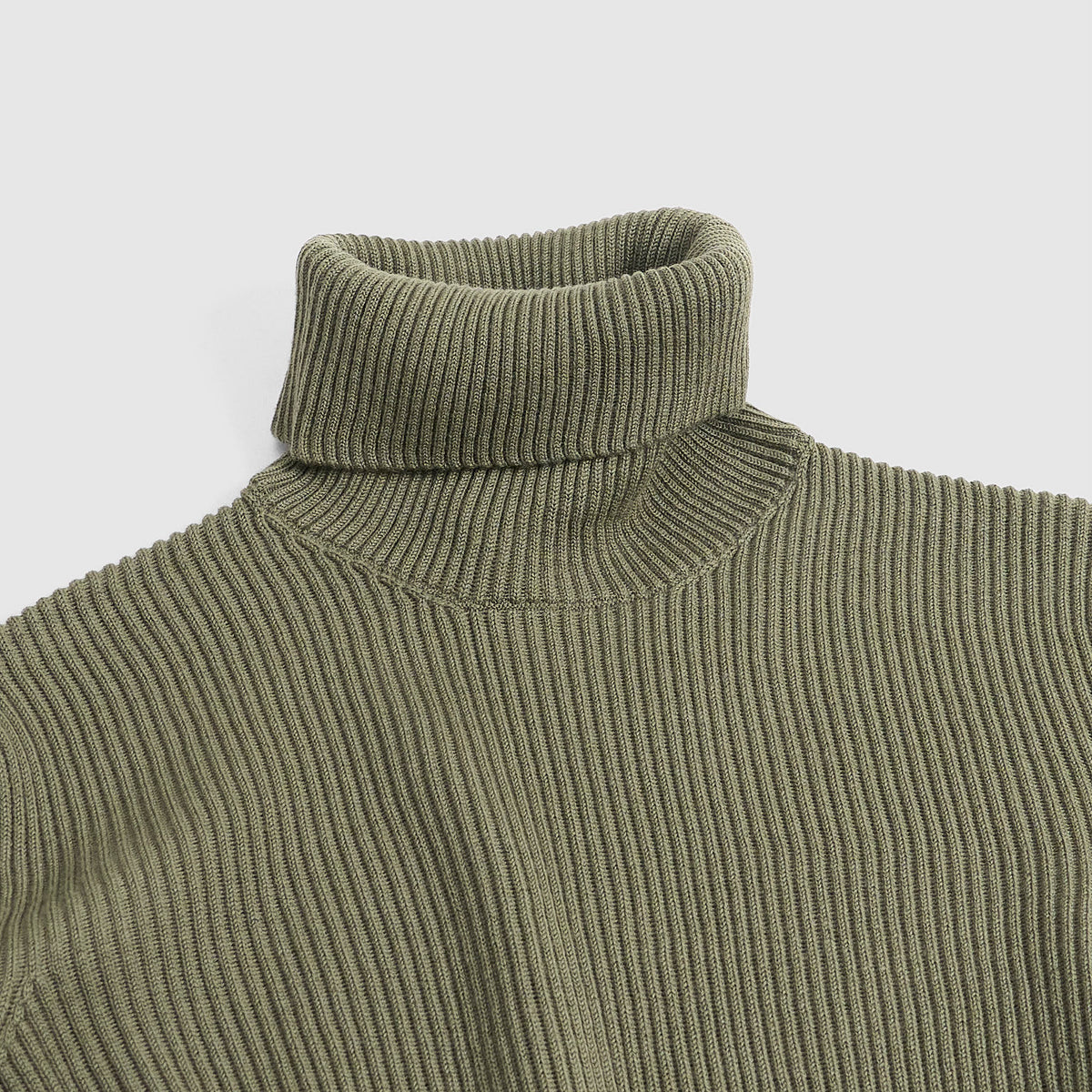 Stone Island Ripped Turtle Neck Sweater