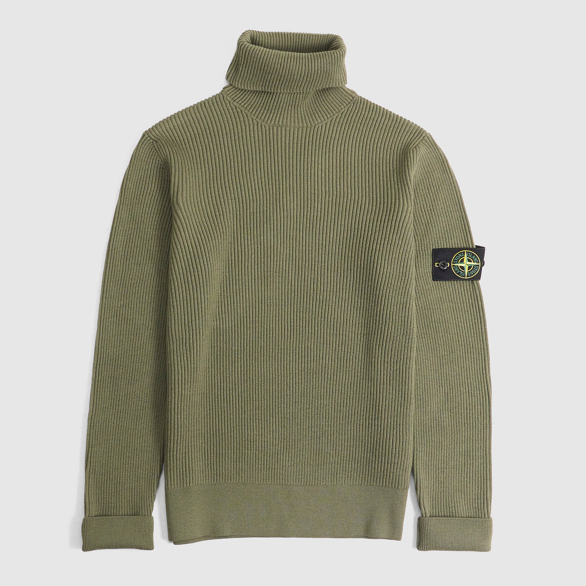Stone Island Ripped Turtle Neck Sweater