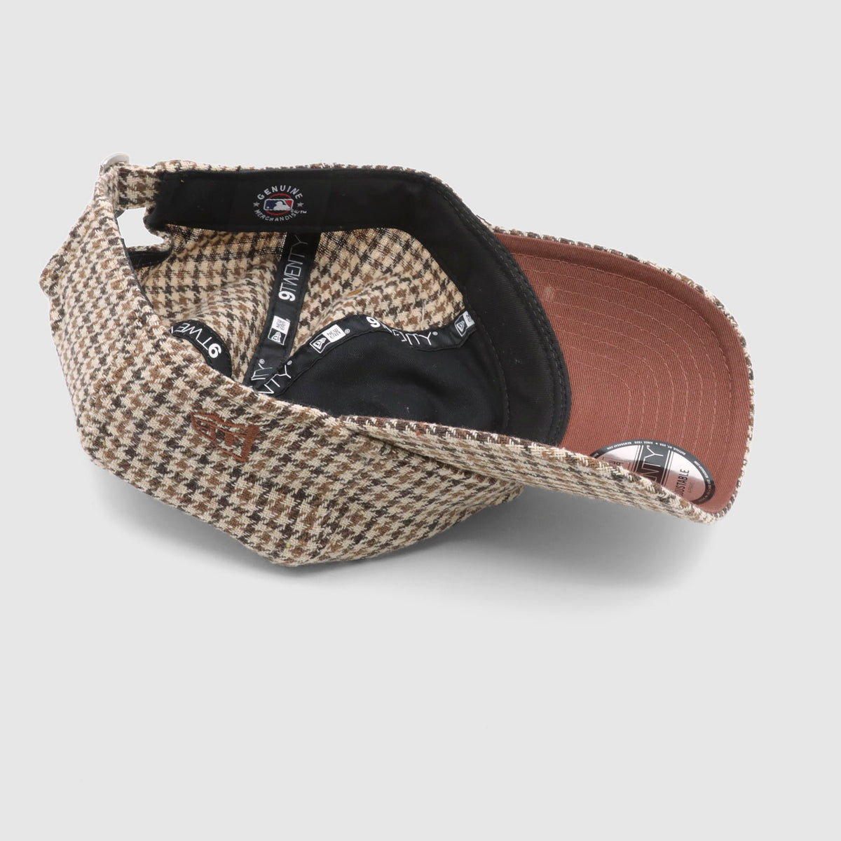 New Era 9Twenty Adjustable Yankees Houndstooth Cap