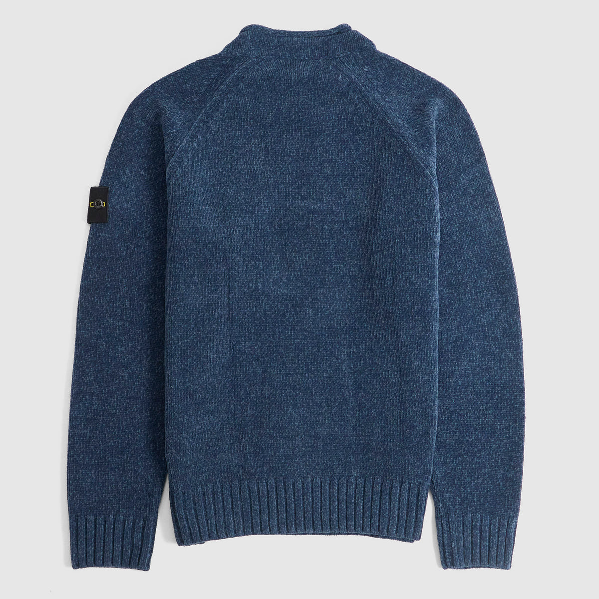 Stone Island Mouliné Chenille Raglan Crewneck