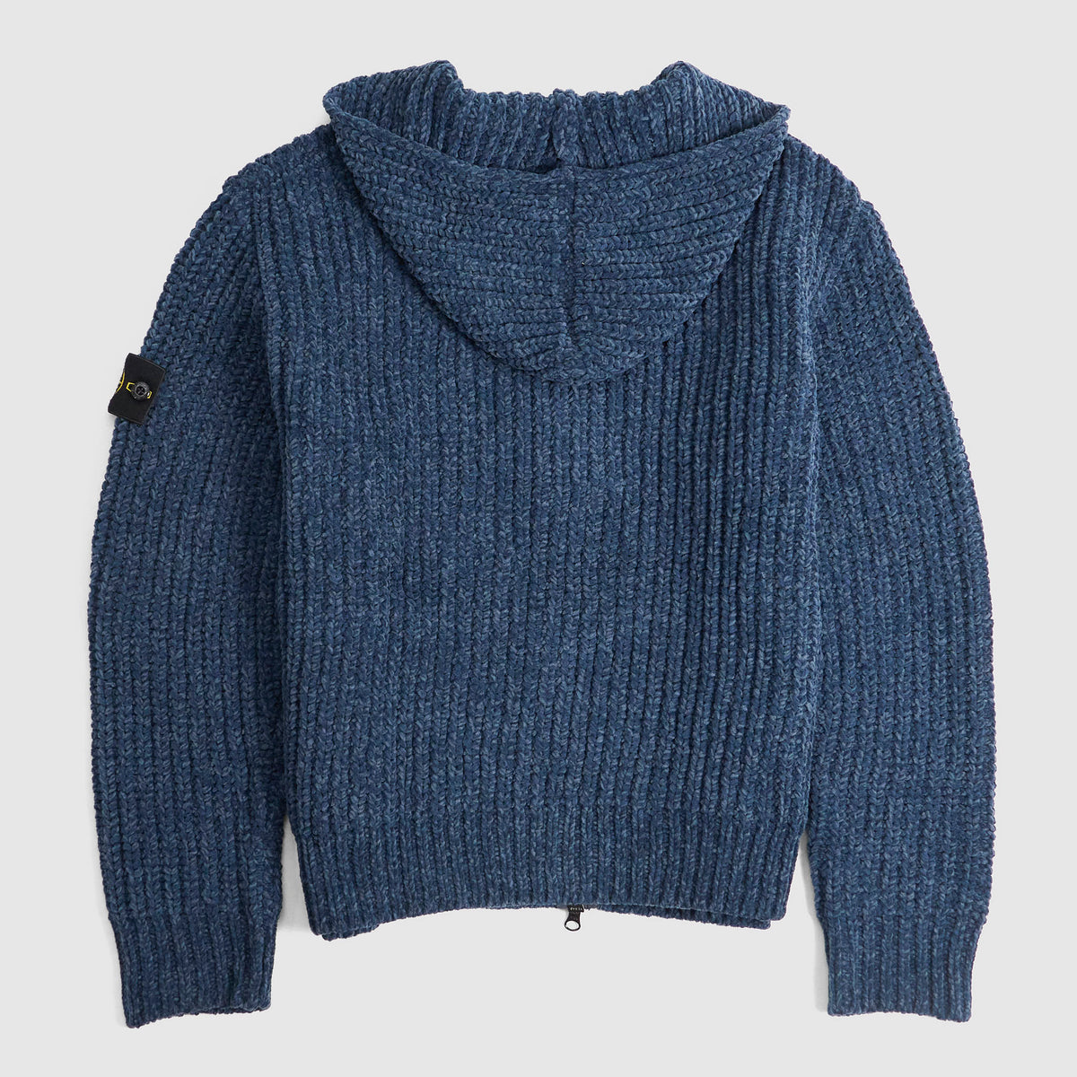 Stone Island Mouliné Chenille Zip Hoodie