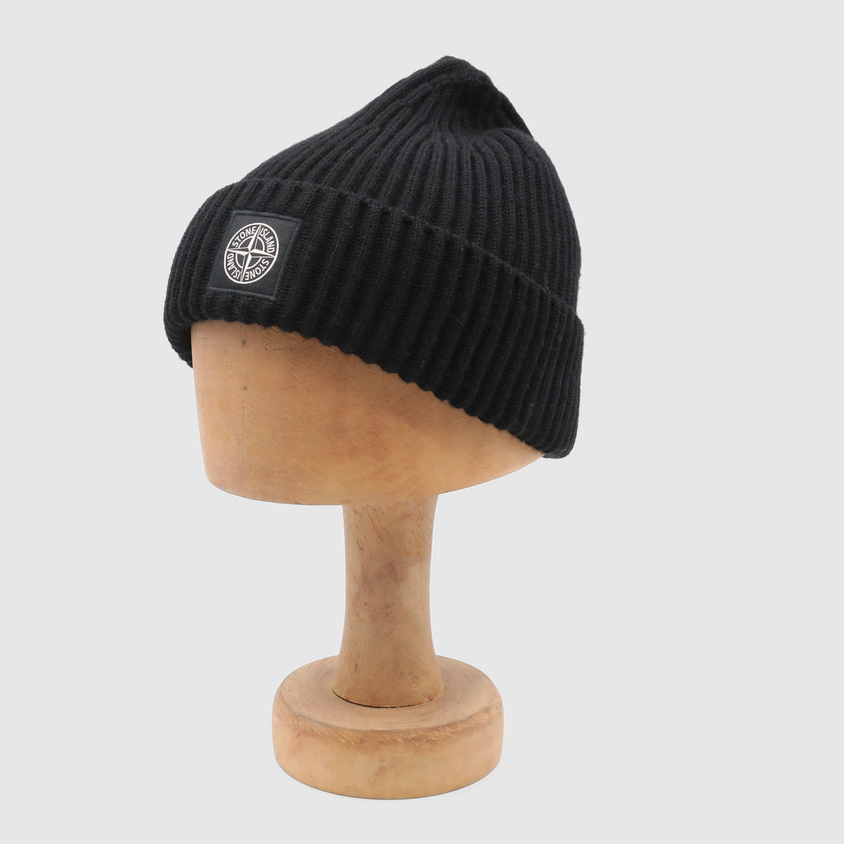 Stone Island Ribbed Knitted Winter Beanie