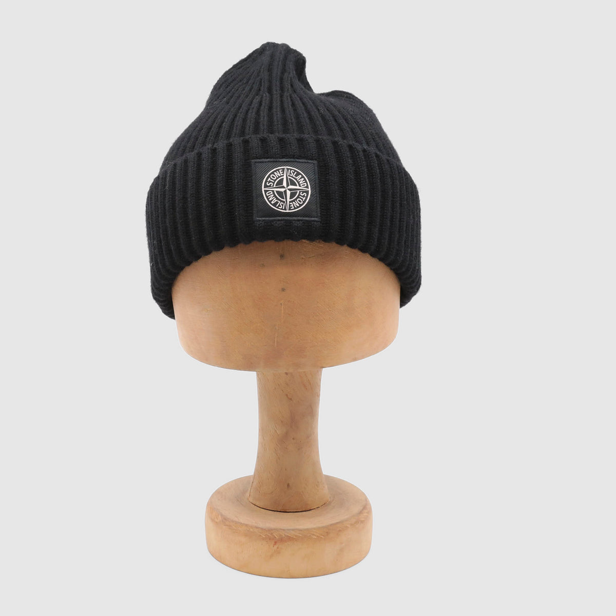 Stone Island Ribbed Knitted Winter Beanie