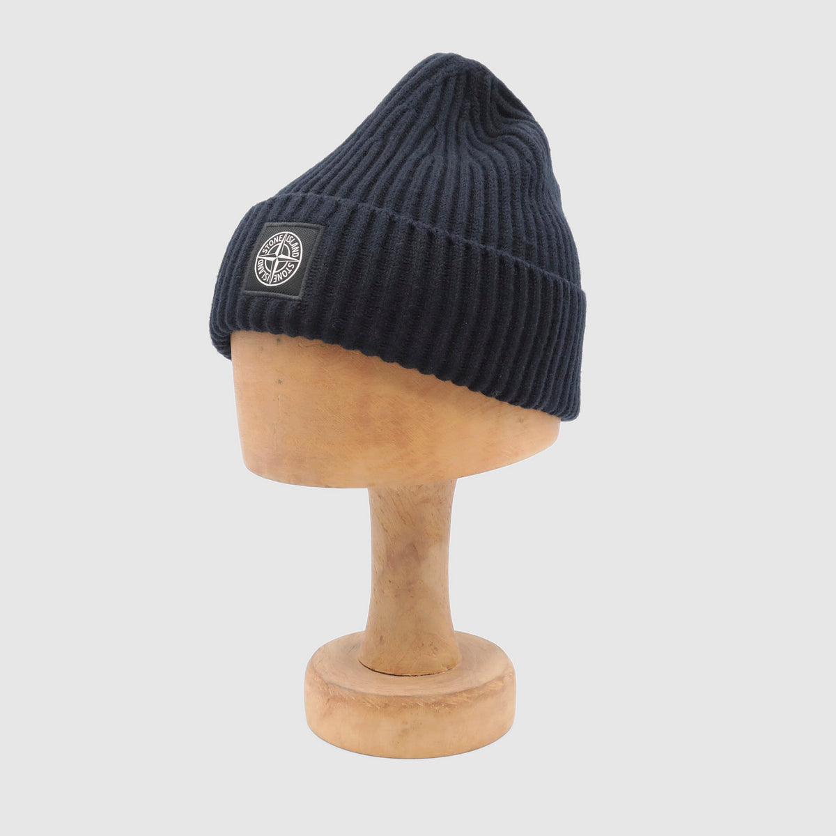 Stone Island Ribbed Knitted Winter Beanie
