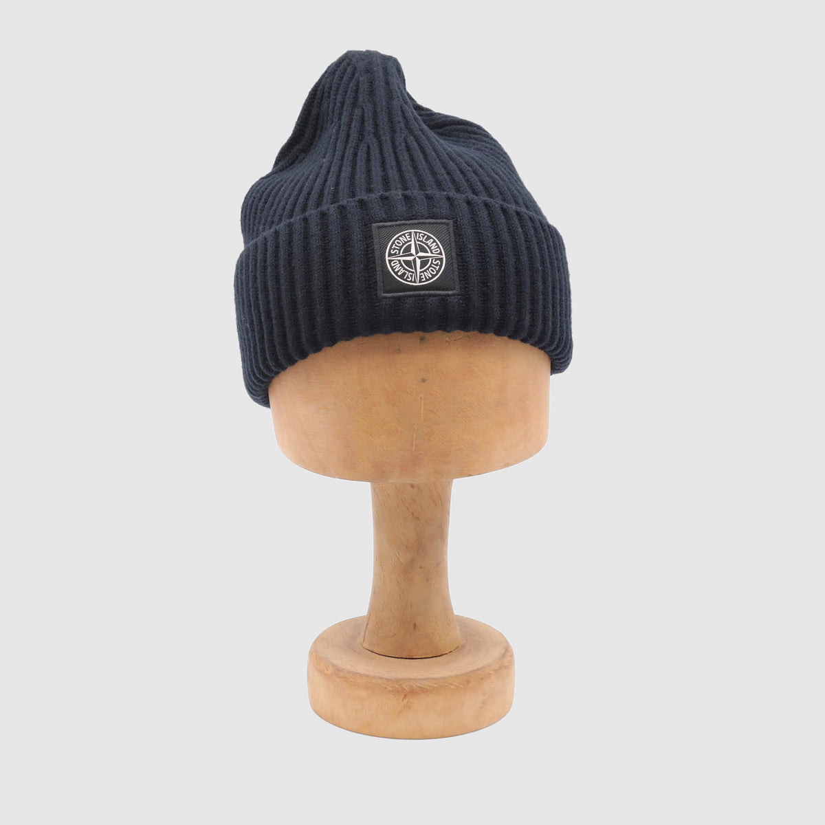 Stone Island Ribbed Knitted Winter Beanie