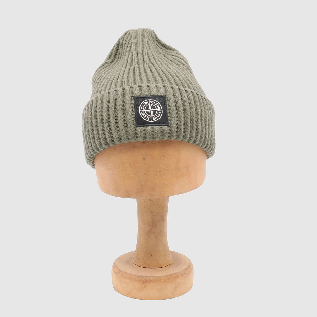 Stone Island Ribbed Knitted Winter Beanie