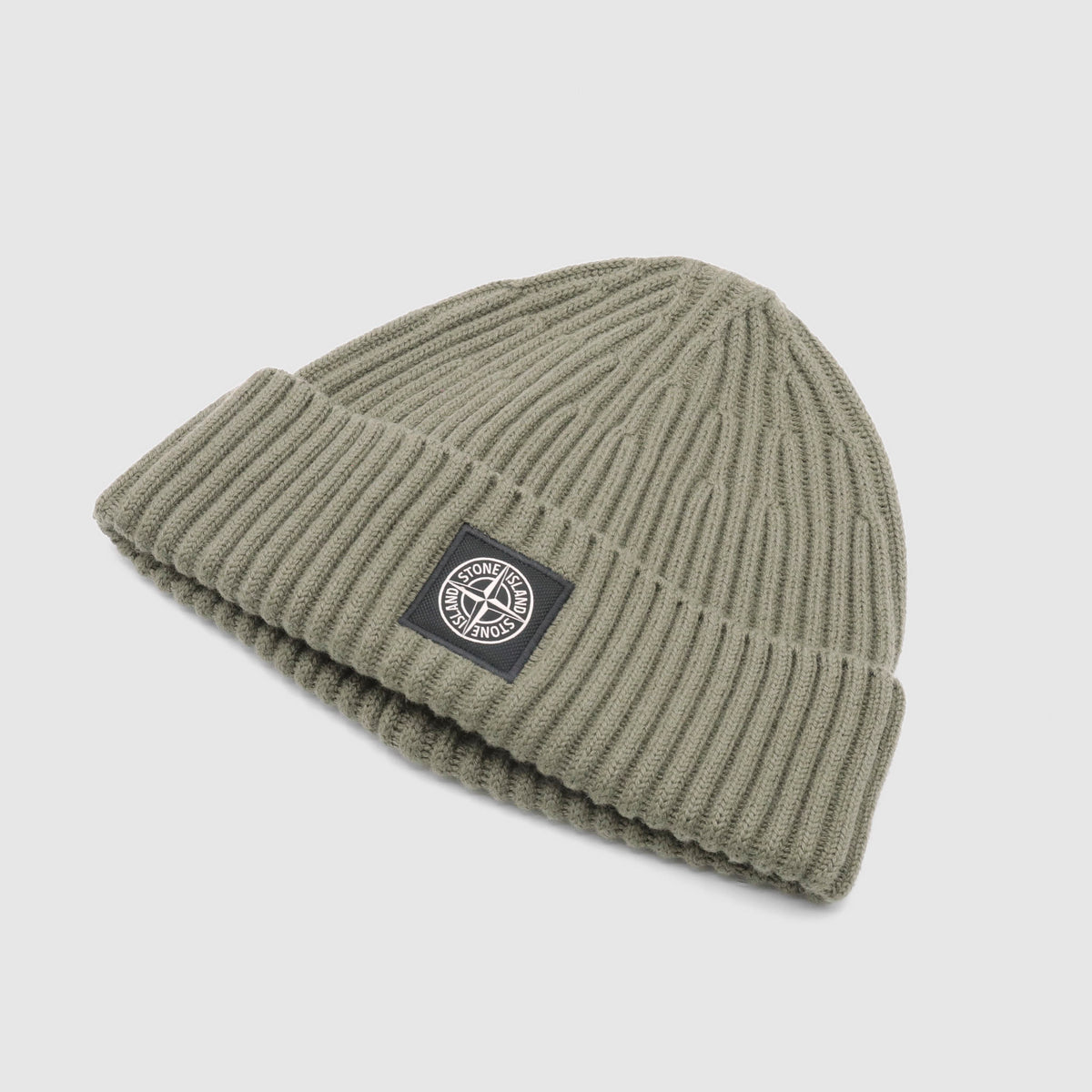 Stone Island Ribbed Knitted Winter Beanie