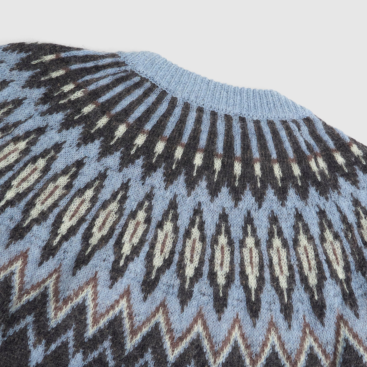 Roberto Collina Norwegian Knit Roundneck Sweater