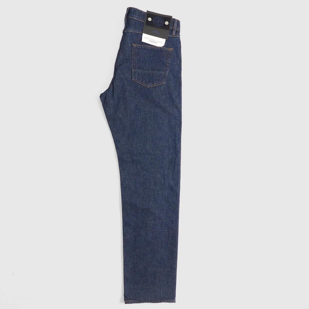 Stone Island Denim 5-Pocket Straight Indigo Jeans
