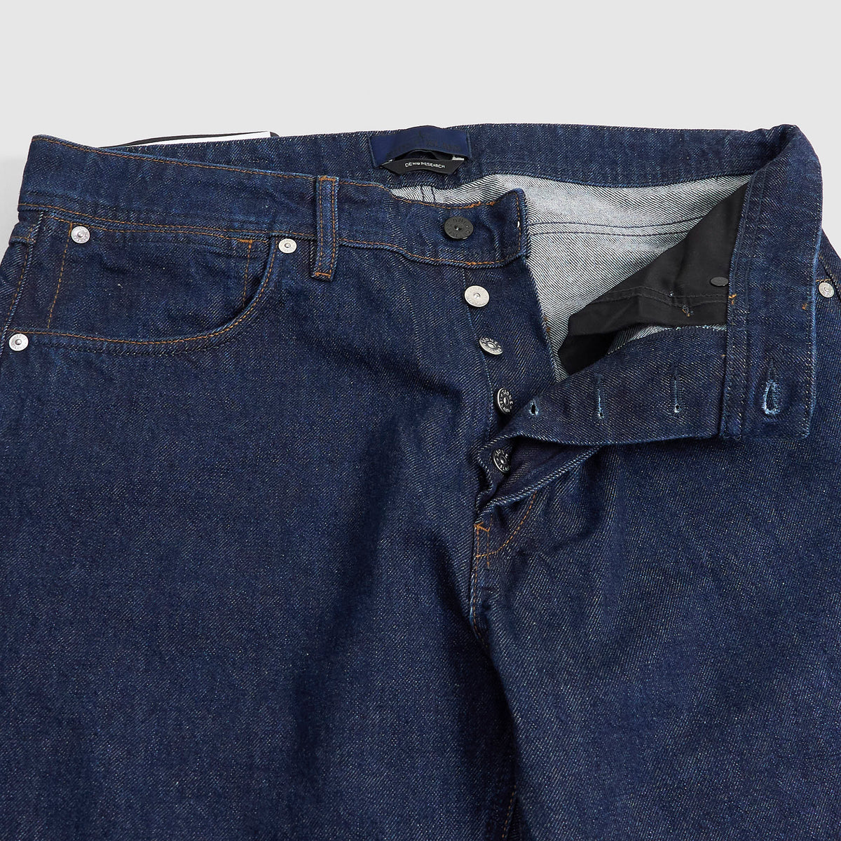 Stone Island Denim 5-Pocket Straight Indigo Jeans