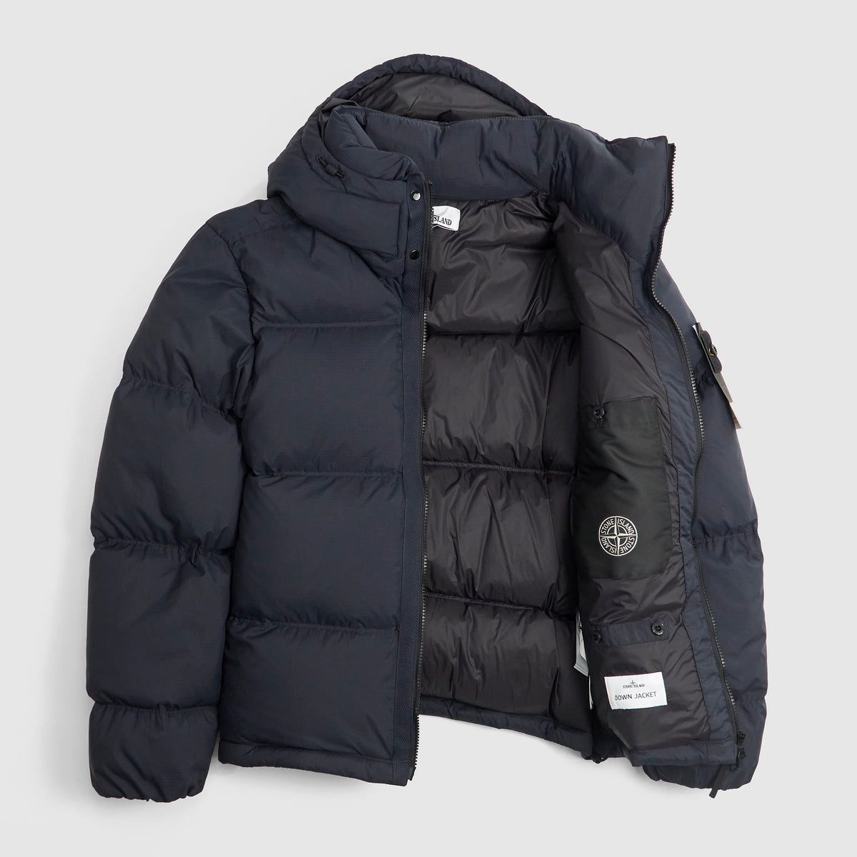 Stone Island Hooded Matt Ripstop Cordura® Down Jacket