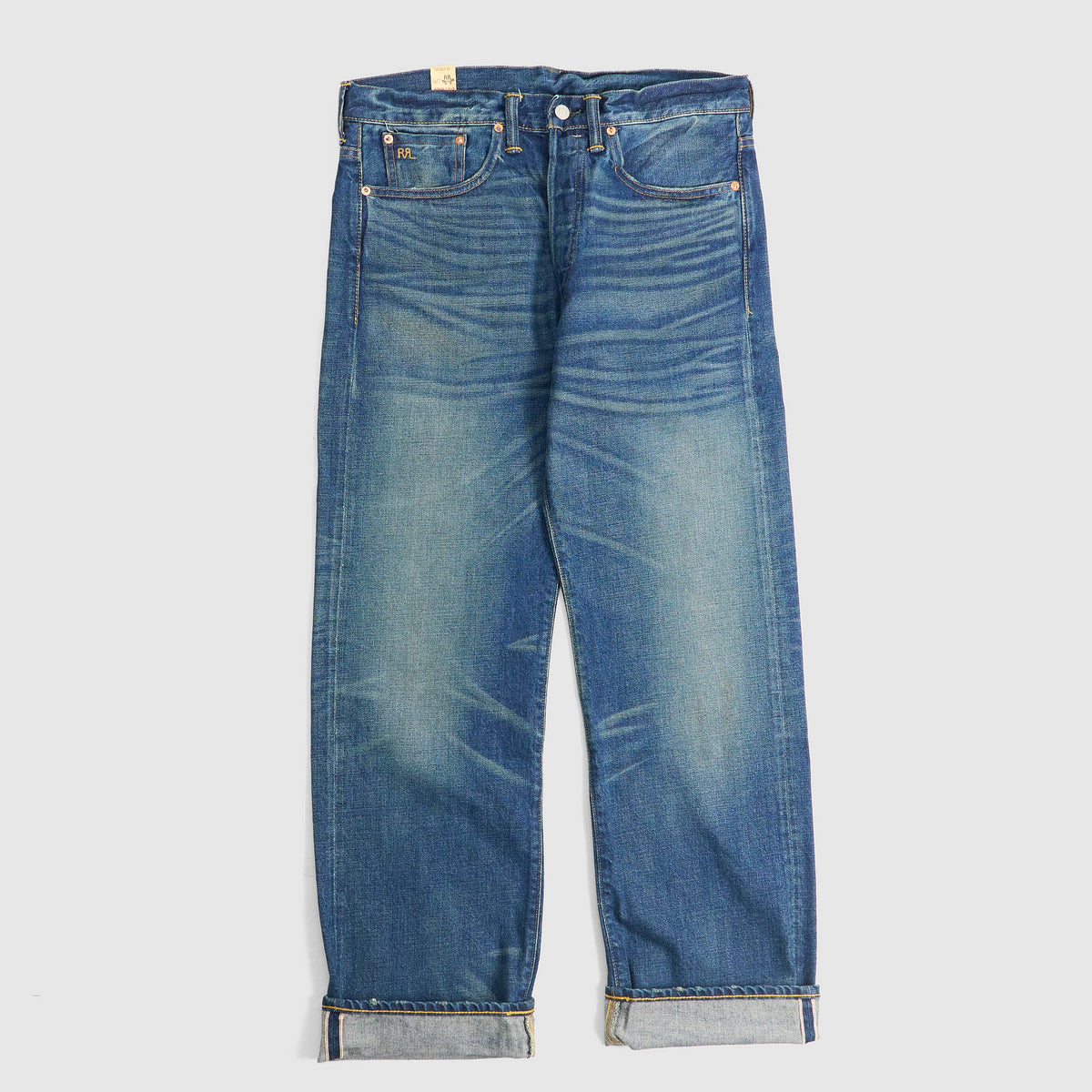 Double RL 5-Pocket Grandfalls Wash Jeans